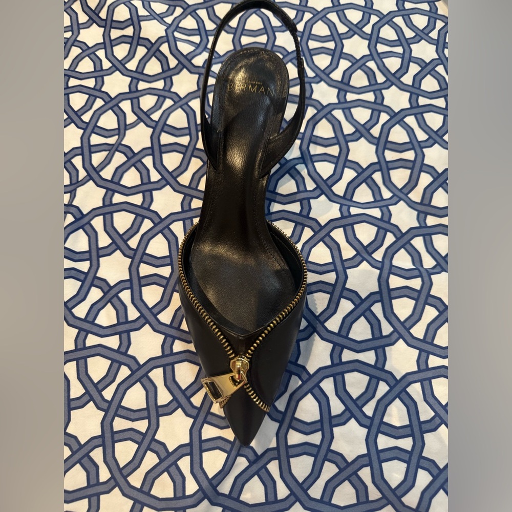 NEW Alexandre Birman Zoe Slingback 50 Black
